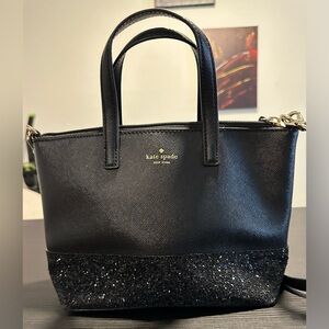 Kate Spade Black Sparkle Crossbody
